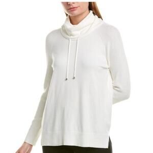 Jones New York Draw cord Cowl-neck Sweater Size S